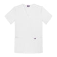 thumbnail image 1 of Sivvan Unisex Scrubs V-Neck 3 Pocket Top Available in 12 Colors, 1 of 4
