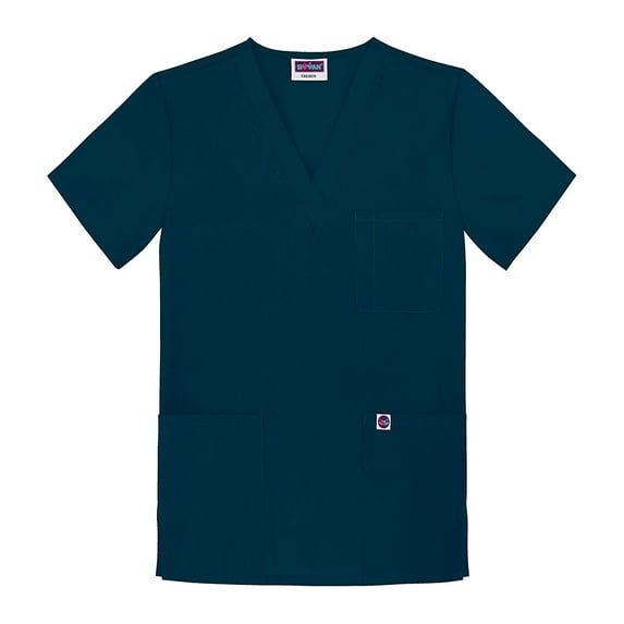 Sivvan Unisex Scrubs V-Neck 3 Pocket Top Available in 12 Colors