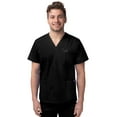 thumbnail image 1 of Sivvan Unisex V-Neck 3 Pocket Scrub Top (Available in 15 Colors), 1 of 7