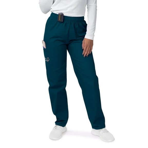 Sivvan Women's Scrubs Drawstring Cargo Pants (Available in 15 Colors)