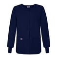 thumbnail image 1 of Sivvan Womens Scrub Warm-Up Jacket / Front Snaps - Round Neck, 1 of 3