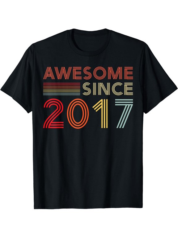 Six 6Yr Bday Son Boy 2017 6Th 6 Year Old T-Shirt