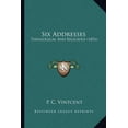 thumbnail image 1 of Six Addresses : Theological And Religious (1876) (Paperback), 1 of 1