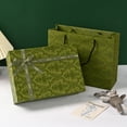 thumbnail image 1 of Six-Color Bow Tie Gift Box - Light Luxury and Artistic, Companion Gift Box for Valentine's Day (Green 33*25*14cm), 1 of 1