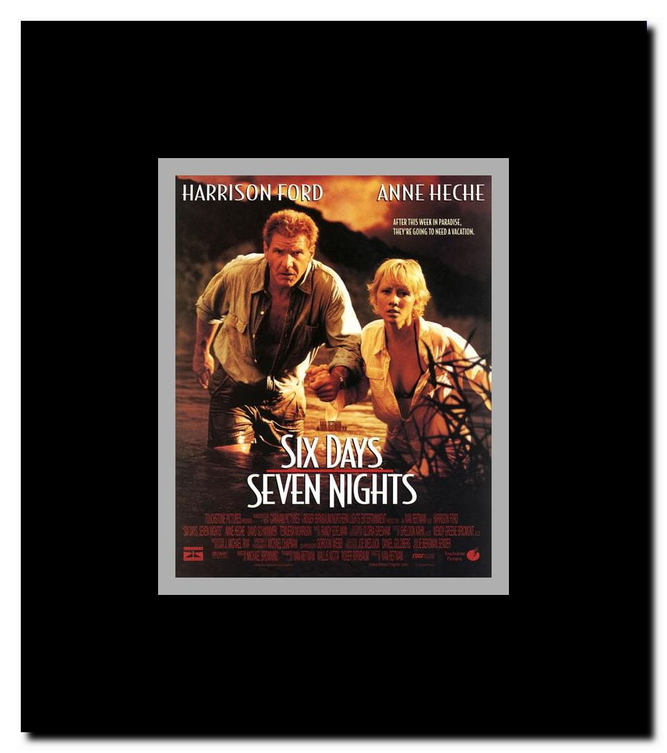 Six Days Seven Nights Framed Movie Poster