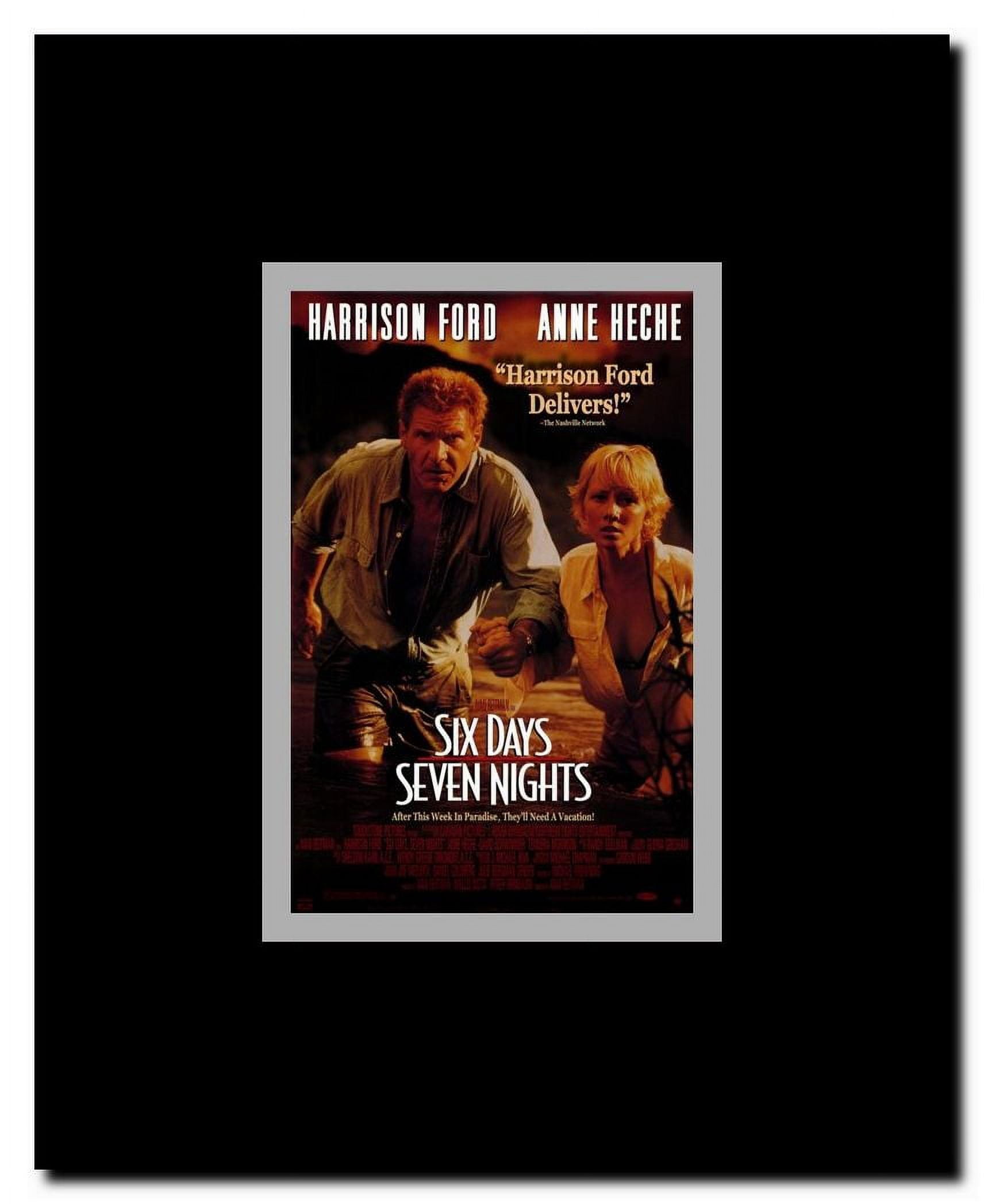 Six Days Seven Nights Framed Movie Poster