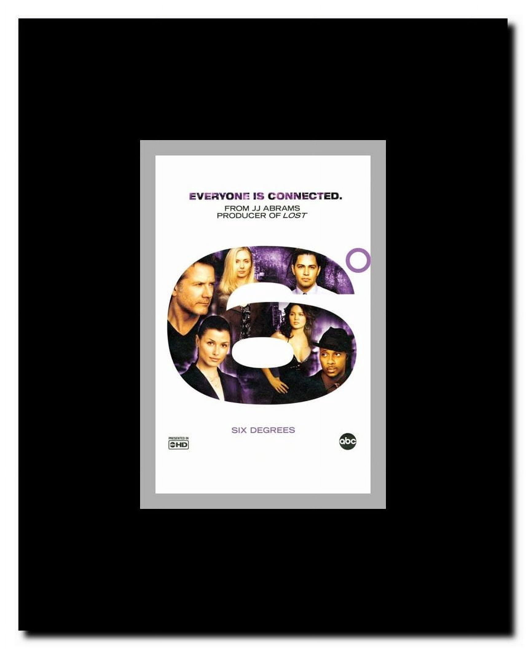 Six Degrees Framed Movie Poster