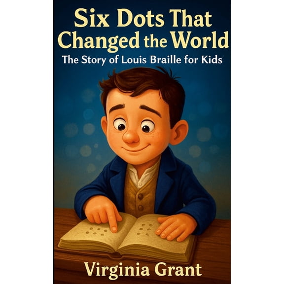 Six Dots That Changed the World: The Story of Louis Braille for Kids, (Paperback)