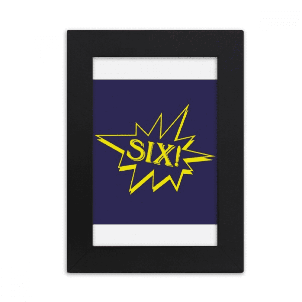 Explosion Flash Frame Six Explosion Splash Surprise Desktop Photo Frame Picture Display Art ...