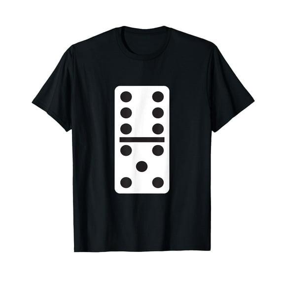 Six Five Dominoes T-Shirt Halloween Costume Domino Game T-Shirt