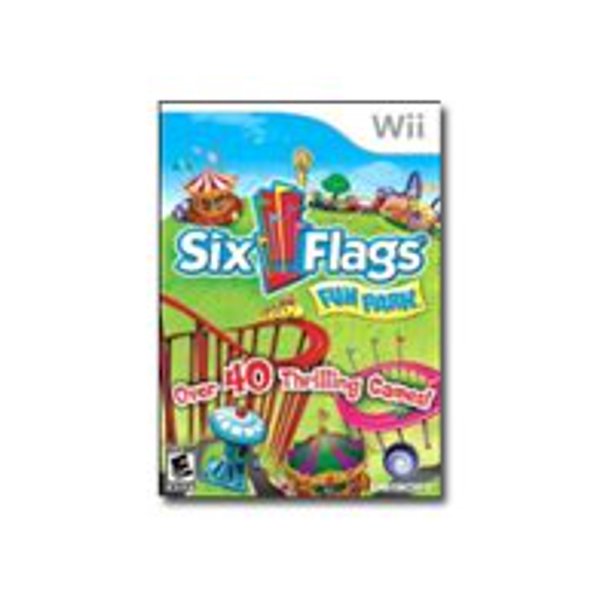 Six Flags Fun Park Nintendo Wii 2009 Tested