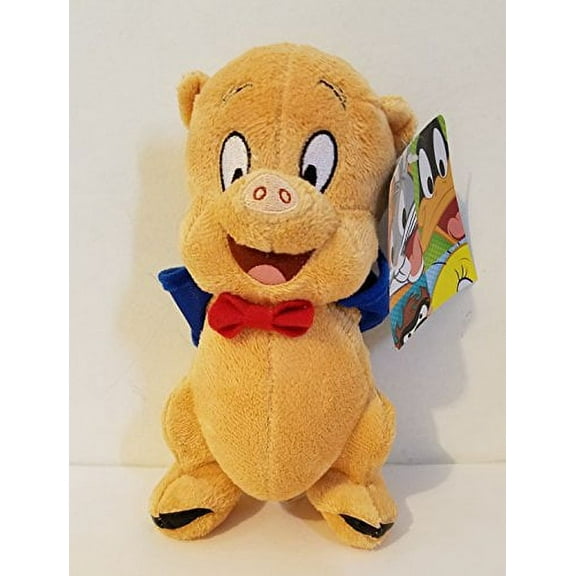 Six Flags Magic Mountain Looney Tunes Porky Pig Plush