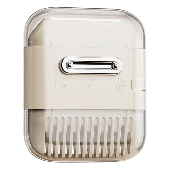 Six In One Trimmer Hair Clipper, Adjustable Multifunctional Hair Cutting Comb, Manual  Trimmer Comb for Girls Women,Beige