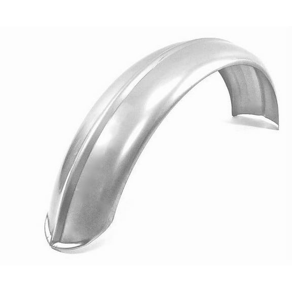 Six Inch Wide Center Rib bed Fender 6" Bare Metal