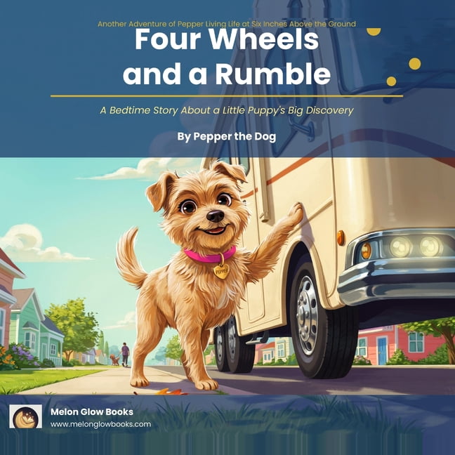 Six Inches Above the Ground Four Wheels and a Rumble: A Bedtime Story About a Little Puppy's Big Discovery, Book 2, (Paperback)