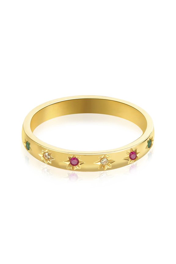 Six Jewel Ring