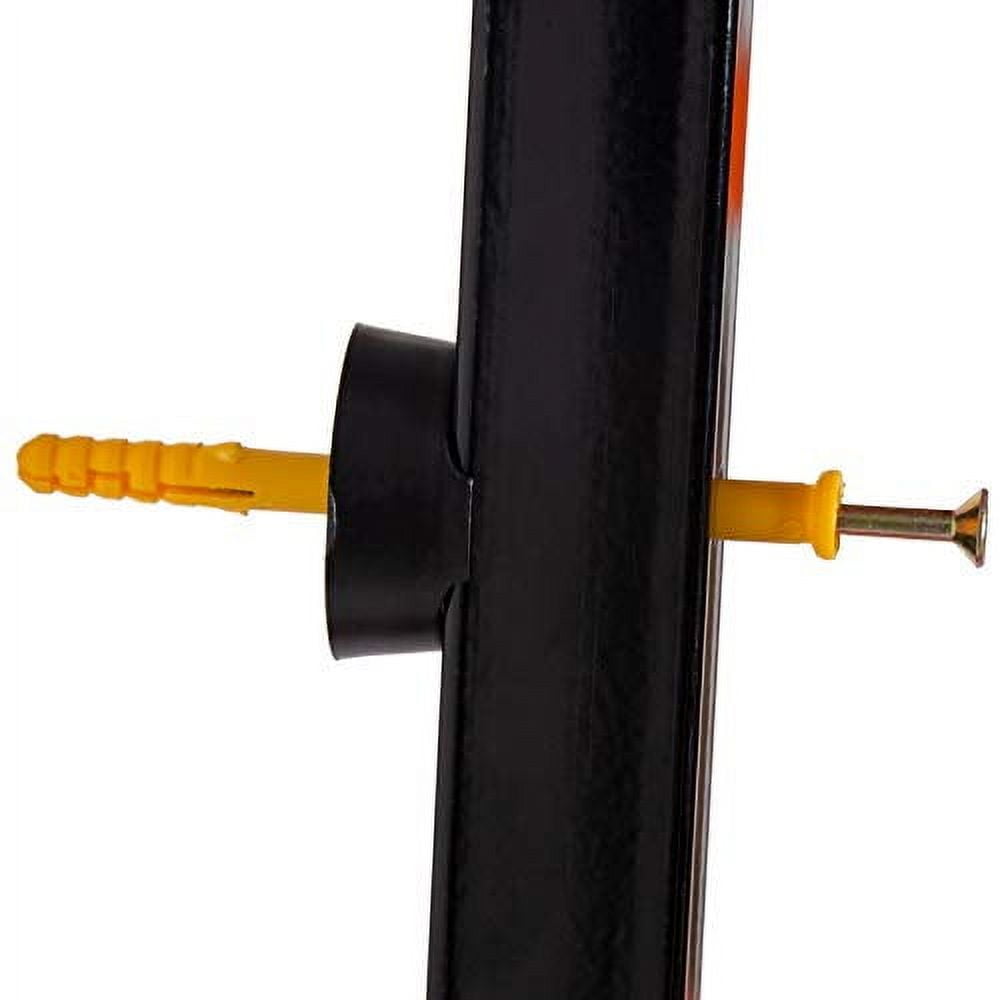 Six-Level 600 lb Capacity Lumber Storage Rack Wall-Mounted both Indoor ...