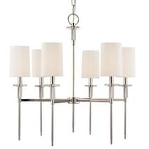 Six Light Chandelier 25 inches Wide By 25.5 inches High Bailey Street Home 116-Bel-634534