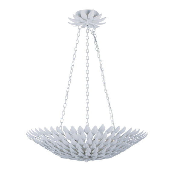 Crystorama Lighting - Six Light Chandelier - Chandelier - Broche - Six Light