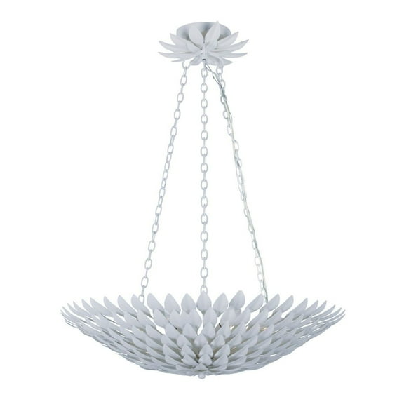 Crystorama Lighting - Six Light Chandelier - Chandelier - Broche - Six Light