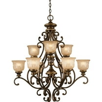 7409-BU-Crystorama Lighting-Norwalk - Six Light Chandelier     -Traditional Installation
