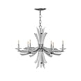 thumbnail image 1 of Six Light Medium Chandelier-Glacial Finish Fredrick Ramond Lighting Fr40908gg, 1 of 3