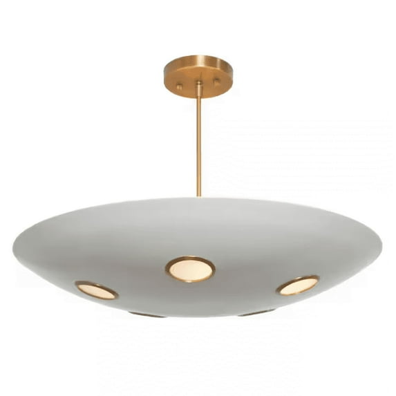 Six Light Pendant Chandelier Light Fixture Handmade Brass Sputnik Chandelier Ceiling Pendant