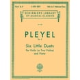 thumbnail image 1 of Six Little Duets, Op. 8: Schirmer Library of Classics Volume 832 Violin and Piano, (Paperback), 1 of 1