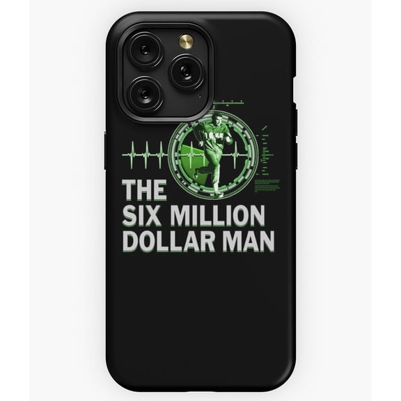Six Million Dollar Man Steve Austin Bionic Man A9933 Phone Case for iPhone 11 to 17 Pro Max