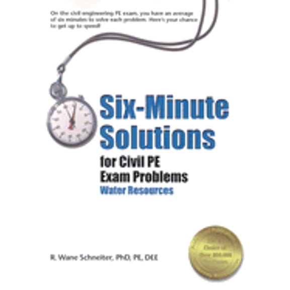 Pre-Owned Six-Minute Solutions for Civil PE Exam Problems: Water Resources (Paperback) 1888577908 9781888577907