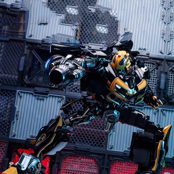 Six-Mode Shadow Ninja Robot, Stealth Theme Multi-Shift Transforming Mecha Collectible Figure