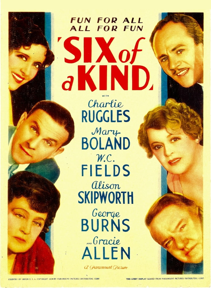 Six Of A Kind Canvas Art - (11 x 17)