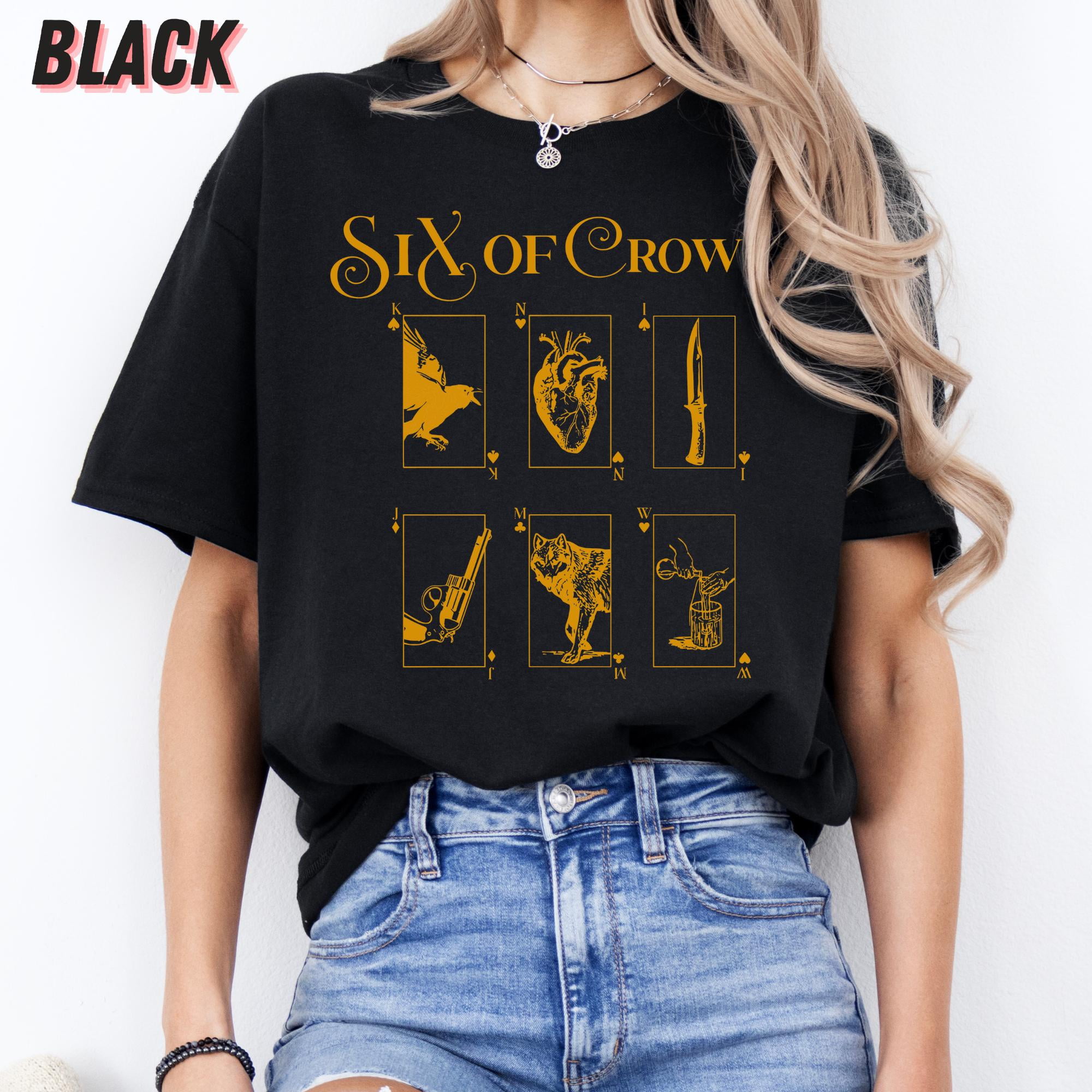 Six Of Crows Shirt, Kaz Brekker Tshirt, Crooked Kingdom, Book