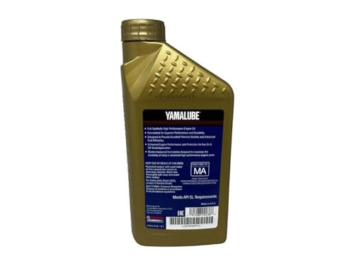 Yamaha Genuine OEM Yamalube Full Synthetic 10W-40 Oil – 4 Pack LUB-10W40-FS-12 - View #2