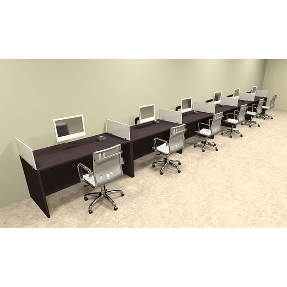 Six Person Divider Modern Office Workstation Desk Set, #OT-SUL-SP19