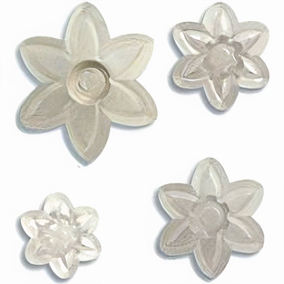 Six Petal Daisy Set of 4
