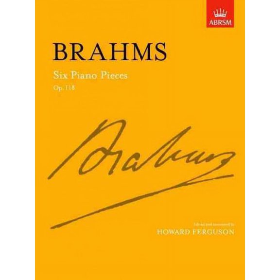 Six Piano Pieces, Op. 118