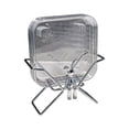 thumbnail image 1 of Six-Piece Fruit and Cake Plates Set with Stable Metal Base for Family Dining, Parties, and Restaurant Use, 1 of 5