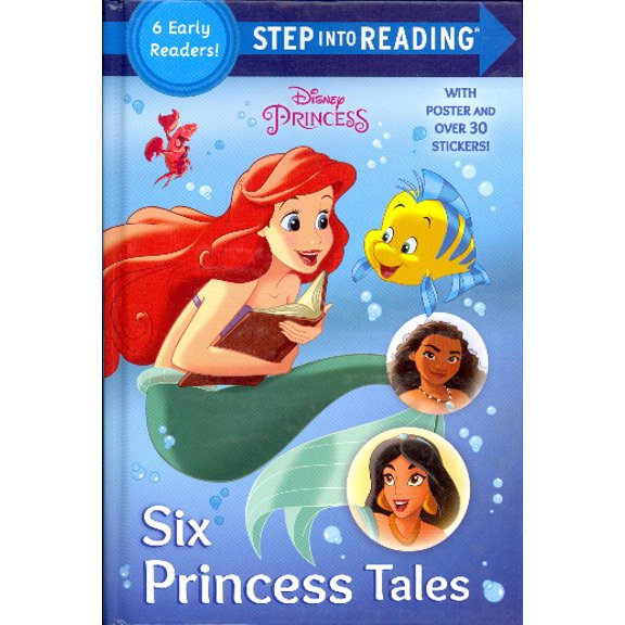 Six Princess Tales (Disney Princess, Step into Reading Early Readers)