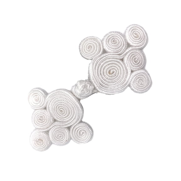 Six Rounds Knot Fastener for Gift Box Cheongsam Cardigan Shirt Knot Buttons