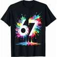 thumbnail image 1 of Six Seven 6 7 Meme 67 T-Shirt, 1 of 6