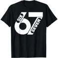 thumbnail image 1 of Six Seven 67 Team Sports Funny Meme 67 6 7 Trend Men Women T-Shirt, 1 of 6