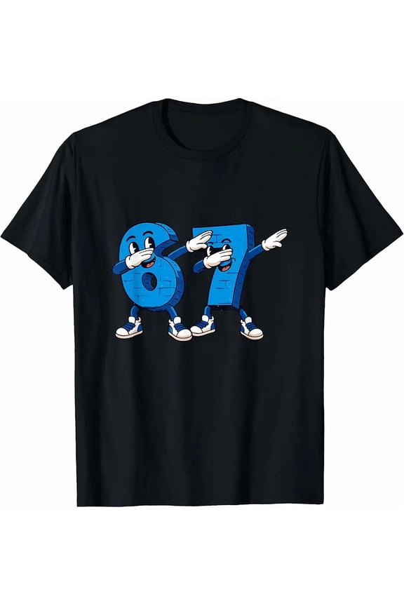 Six Seven Dabbing Cool Meme 67 Funny Dab Number T-Shirt