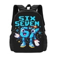 thumbnail image 1 of Six Seven Emojis Backpack Fashion Travel Backpack Laptop Backpack Simple And Large Capacity Backpack 16.5 Inch, 1 of 9