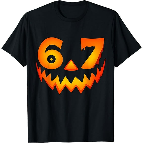 Six Seven Halloween Costume for Students Teachers Tee
