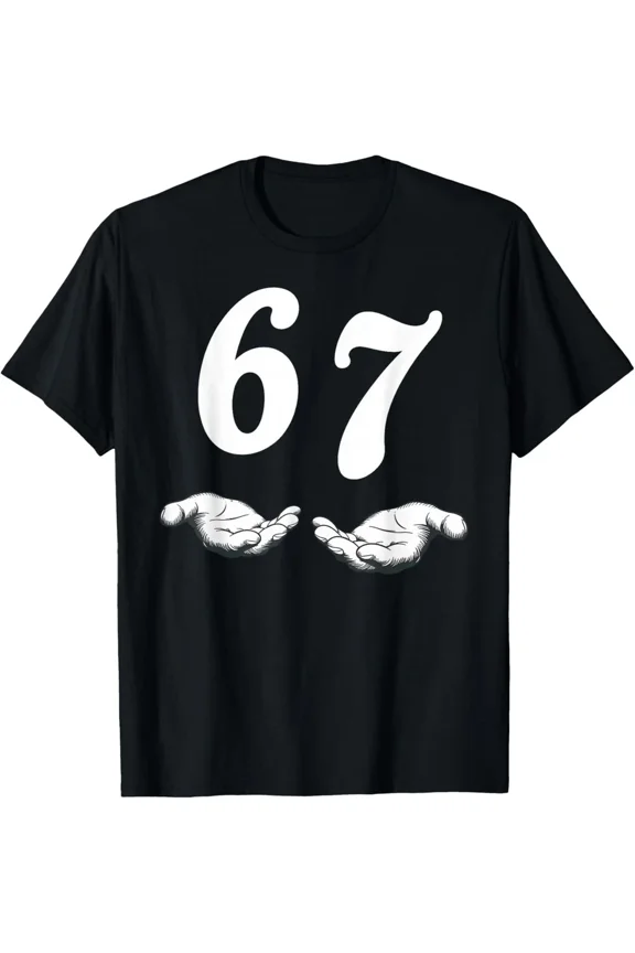 Six Seven Meme Funny Graphic Tee Cool Apparel Gift Present Funny Unisex T-Shirt up to Size 5XL