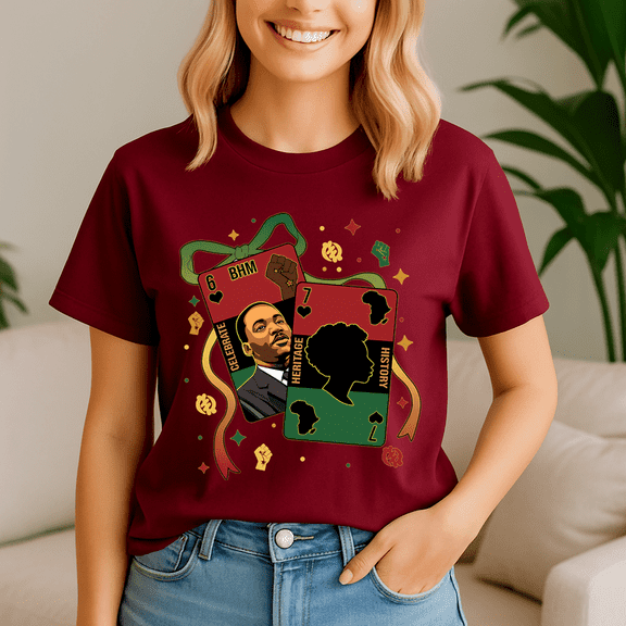 Six Seven Playing Cards 67 Meme African, Black History Month Shirt, Black Lives Matter Tshirt, Black Men Woman Tee