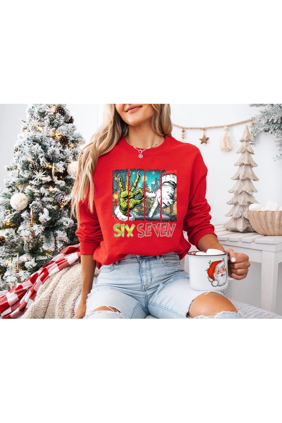 Six Seven Shirt, 6 7 Shirt, 6 7 season Shirt, Number Sweatshirt, Six Seven Sweatshirt, Viral Tiktok season Shirt All Size S-5Xl