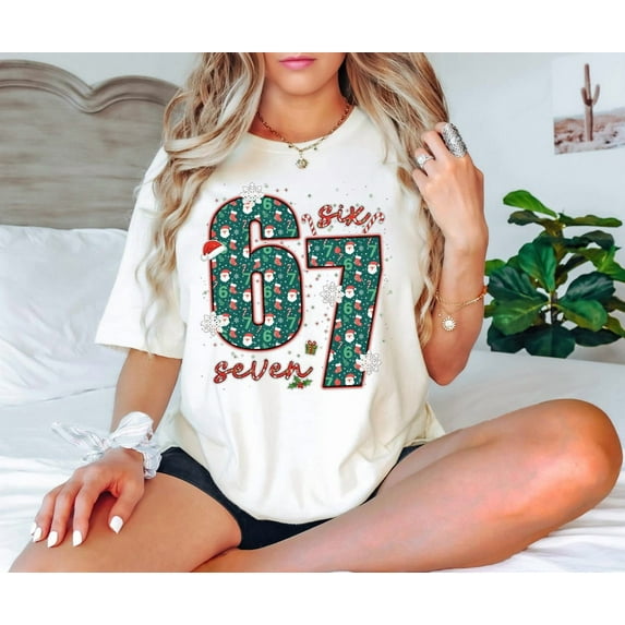 Six Seven Shirt, 6 7 Shirt, 6 7 season Shirt, Number T-Shirt, Six Seven season T-shirt, Viral TikTok Saying Shirt All Size S-5Xl