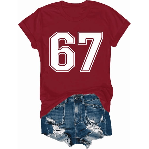 Six Seven Shirt 67 T-Shirt 6 7 Tees & V Neck